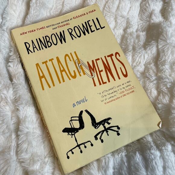 ATTACHMENTS Rainbow Rowell Young Adult Fiction YA Book Tok Reading - Picture 1 of 2